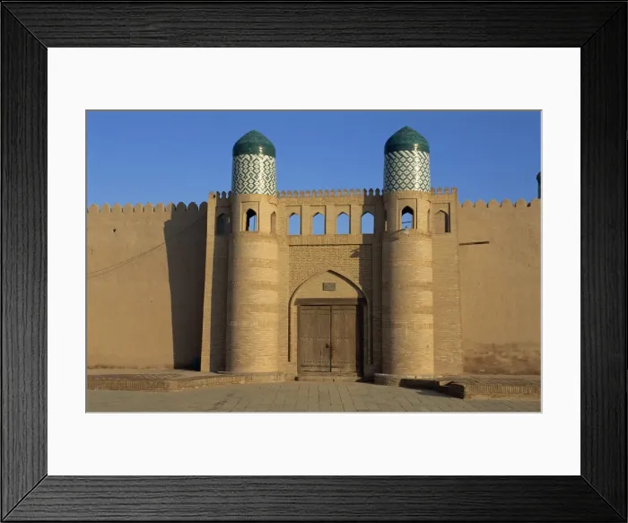 Framed Print : Gate of the Kunya Ark, Khiva, Uzbekistan, Central Asia, Asia Framed Print : Gate of the Kunya Ark, Khiva, Uzbekistan, Central Asia, Asia