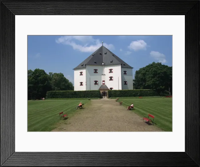 Framed Print : Star Castle and park, outskirts of Prague, Czech Republic, Europe Framed Print : Star Castle and park, outskirts of Prague, Czech Republic, Europe