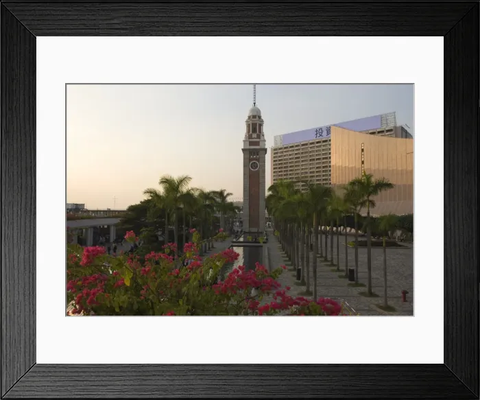Framed Print : The Clocktower, once the Terminus of the old Kowloon Railway, Tsim Sha Tsui Framed Print : The Clocktower, once the Terminus of the old Kowloon Railway, Tsim Sha Tsui