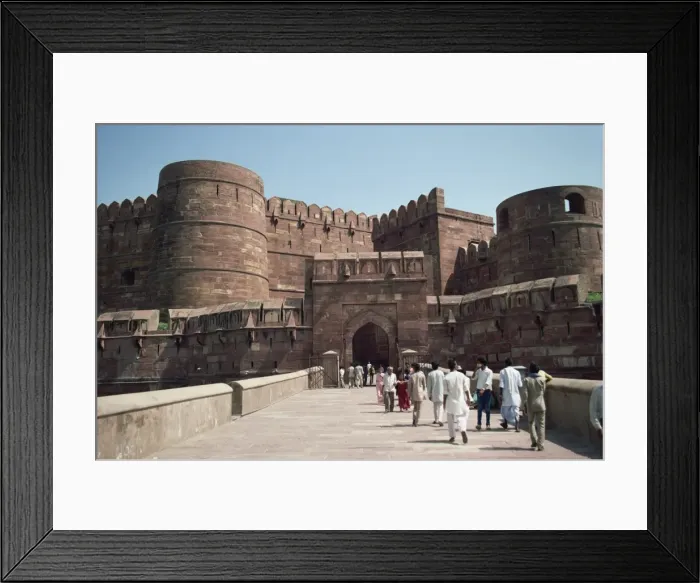 Framed Print : Amar Singhs Gate, Red Fort, UNESCO World Heritage Site, Agra, Uttar Pradesh state Framed Print : Amar Singhs Gate, Red Fort, UNESCO World Heritage Site, Agra, Uttar Pradesh state