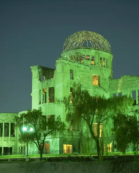A-Bomb Dome, Hiroshima, UNESCO World Heritage Site, Honshu, Japan, Asia