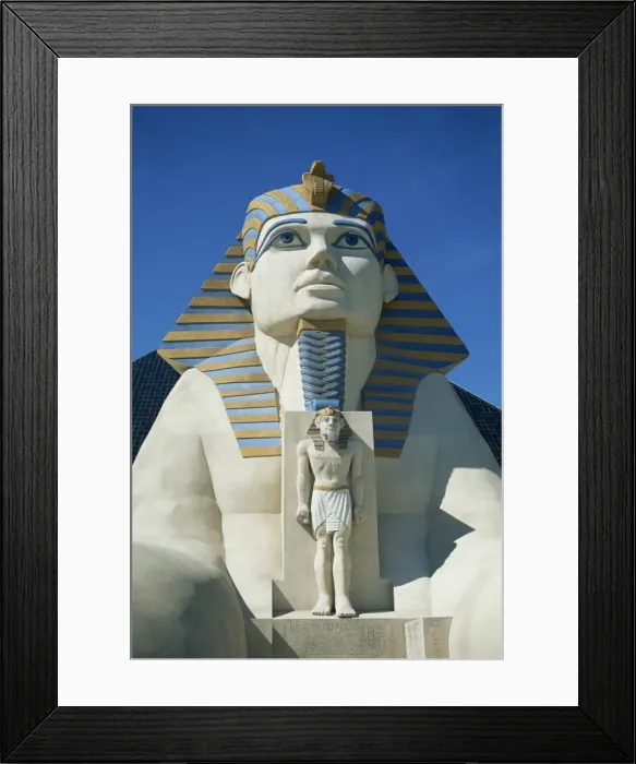 Framed Print : Sphinx, Hotel Luxor, Las Vegas, Nevada, United States of America, North America Framed Print : Sphinx, Hotel Luxor, Las Vegas, Nevada, United States of America, North America