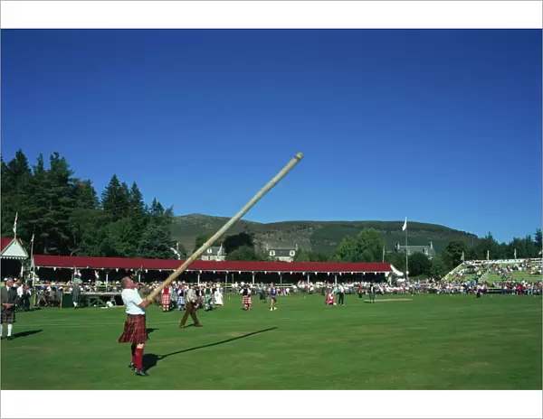 Royal Highland Games, Braemar, Grampian, Scotland, United Kingdom, Europe