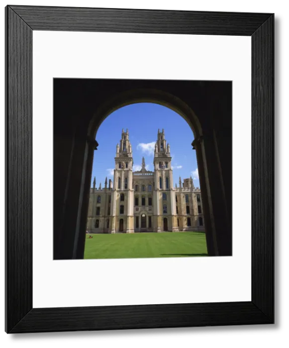 Framed Print : All Souls College, Oxford, Oxfordshire, England, United Kingdom, Europe Framed Print : All Souls College, Oxford, Oxfordshire, England, United Kingdom, Europe