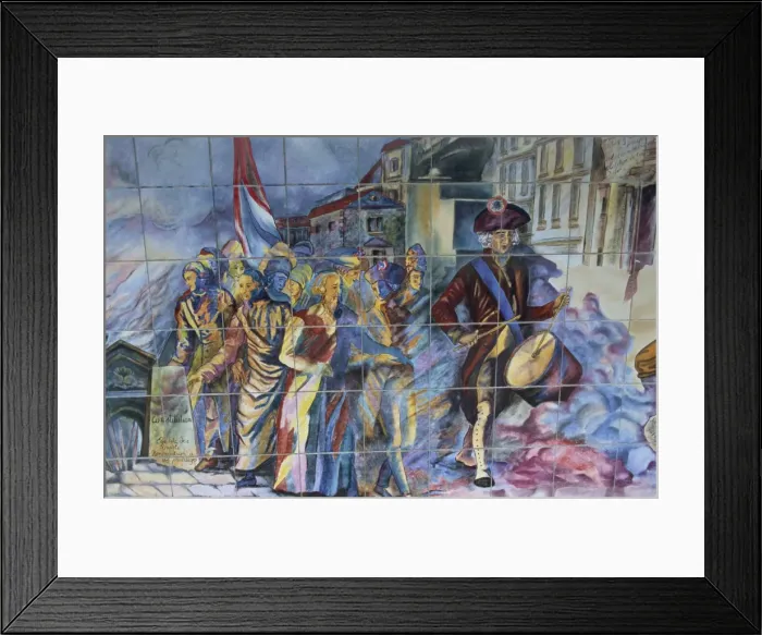 Framed Print : Bastille Metro station, Paris, France, Europe
