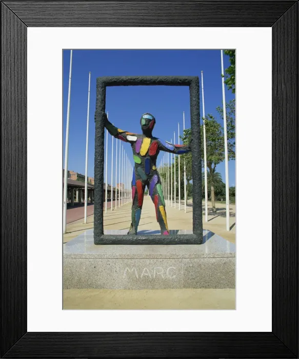 Framed Print : Parc del Port Olimpic, Barcelona, Catalonia, Spain, Europe Framed Print : Parc del Port Olimpic, Barcelona, Catalonia, Spain, Europe