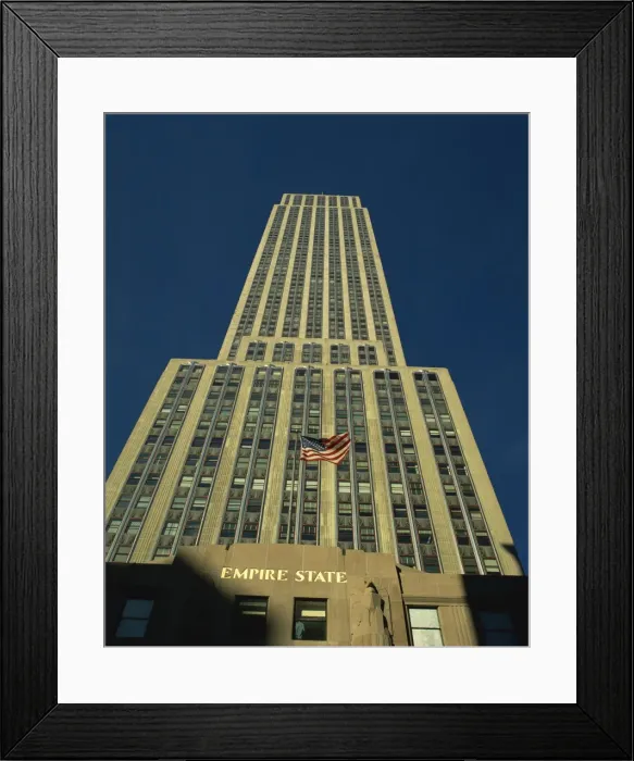 Framed Print : The Empire State Building, Manhattan, New York City, United States of America Framed Print : The Empire State Building, Manhattan, New York City, United States of America