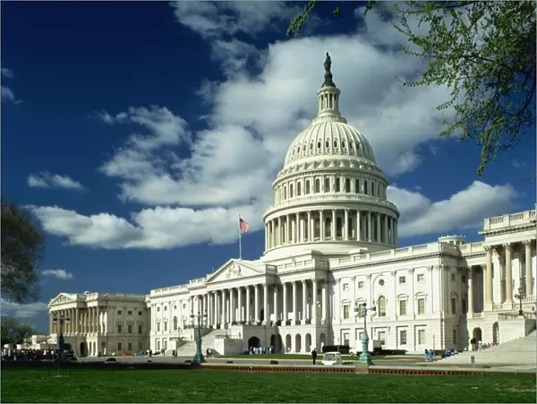 The Capitol building in Washington DC, United States of America, North America