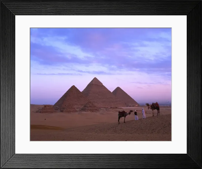 Framed Print : Camel riders at Giza Pyramids, Giza, UNESCO World Heritage Site, Cairo Framed Print : Camel riders at Giza Pyramids, Giza, UNESCO World Heritage Site, Cairo