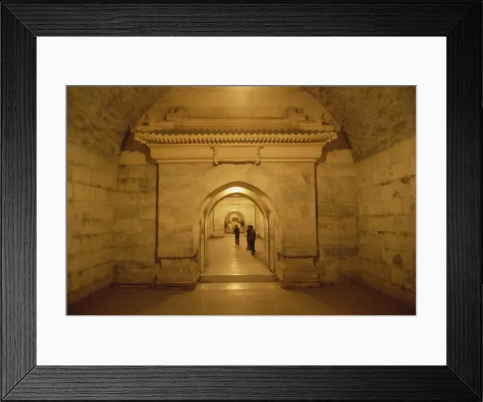Framed Print : Entrance to antichamber of underground mausoleum, Ting Ling (tomb of Emperor Wan Li) Framed Print : Entrance to antichamber of underground mausoleum, Ting Ling (tomb of Emperor Wan Li)