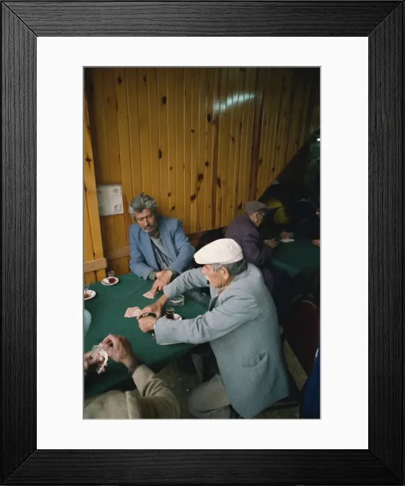 Framed Print : Phaeton drivers playing cards, Buyuk Ada, Princes Islands (Kizil Adalar), Turkey, Eurasia Framed Print : Phaeton drivers playing cards, Buyuk Ada, Princes Islands (Kizil Adalar), Turkey, Eurasia