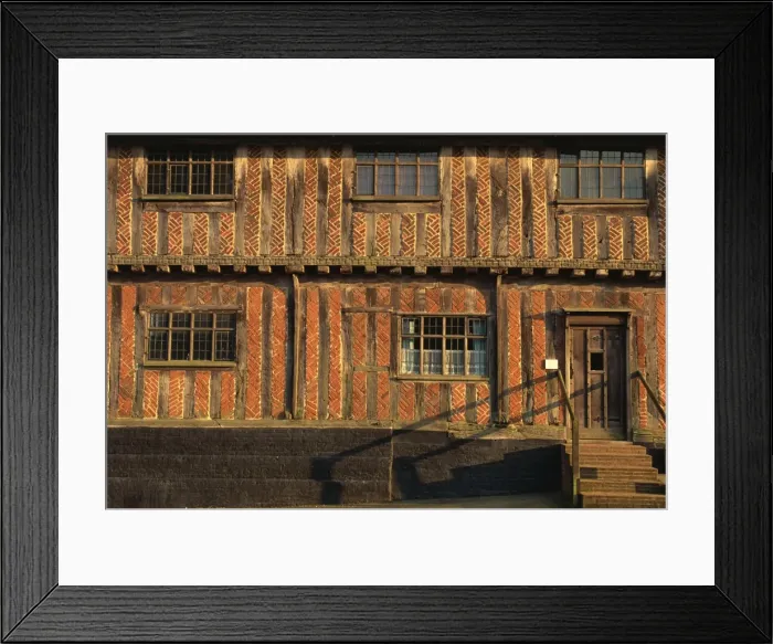 Framed Print : Old timbered house, Laxfield, Suffolk, England, United Kingdom, Europe Framed Print : Old timbered house, Laxfield, Suffolk, England, United Kingdom, Europe