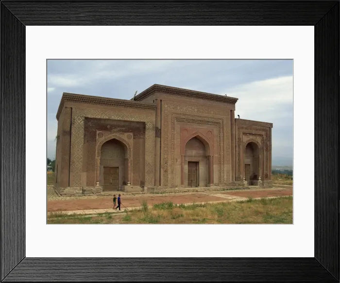 Framed Print : The 11th century Karakhanid mausoleum, Uzgen, Kyrgyzstan, Central Asia, Asia Framed Print : The 11th century Karakhanid mausoleum, Uzgen, Kyrgyzstan, Central Asia, Asia