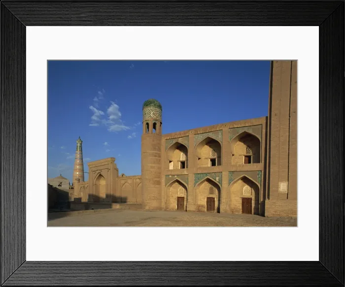 Framed Print : Kutluq-Muradinaq Madrasah, Khiva, Uzbekistan, Central Asia, Asia Framed Print : Kutluq-Muradinaq Madrasah, Khiva, Uzbekistan, Central Asia, Asia