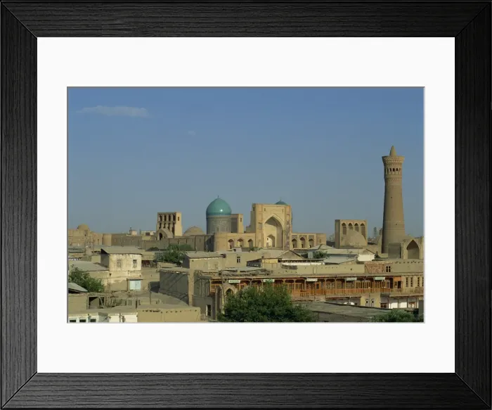 Framed Print : View of Old City from the back of Rulers Fort, Bukhara, Uzbekistan Framed Print : View of Old City from the back of Rulers Fort, Bukhara, Uzbekistan