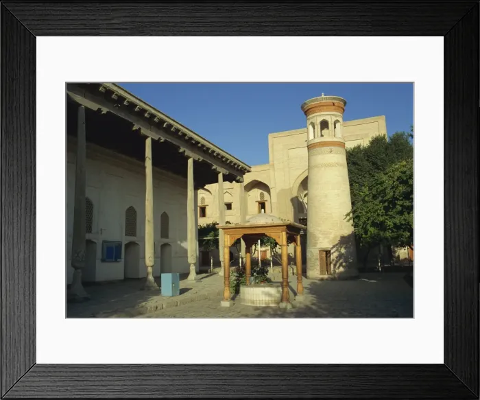 Framed Print : Well at entrance to Bakhautdin shrine, near Bukhara, Uzbekistan, Central Asia Framed Print : Well at entrance to Bakhautdin shrine, near Bukhara, Uzbekistan, Central Asia
