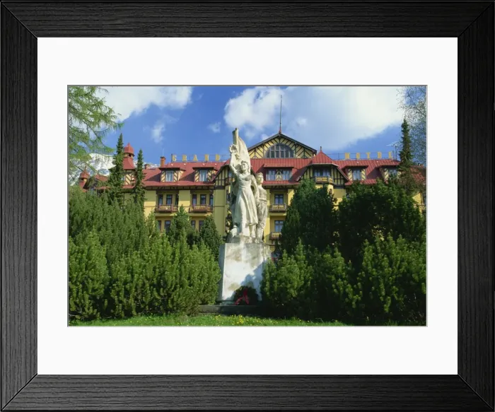 Framed Print : Grand Hotel, Stary Smokovec, High Tatra Mountains, Slovakia, Europe Framed Print : Grand Hotel, Stary Smokovec, High Tatra Mountains, Slovakia, Europe