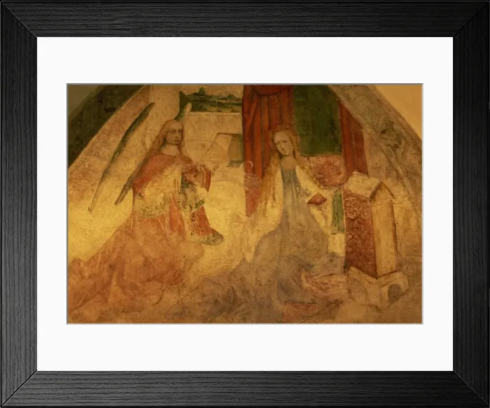 Framed Print : A 14th century mural in Catholic cloister, Olomouc, North Moravia, Czech Republic, Europe Framed Print : A 14th century mural in Catholic cloister, Olomouc, North Moravia, Czech Republic, Europe