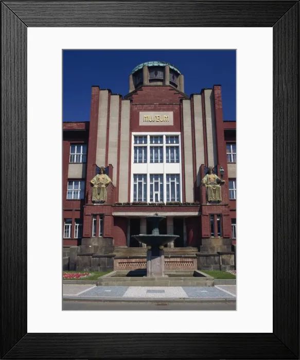 Framed Print : Museum by Jan Kotera, Hradec Kralove, East Bohemia, Czech Republic, Europe Framed Print : Museum by Jan Kotera, Hradec Kralove, East Bohemia, Czech Republic, Europe