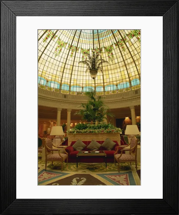 Framed Print : Interior, Palace Hotel, Madrid, Spain, Europe Framed Print : Interior, Palace Hotel, Madrid, Spain, Europe