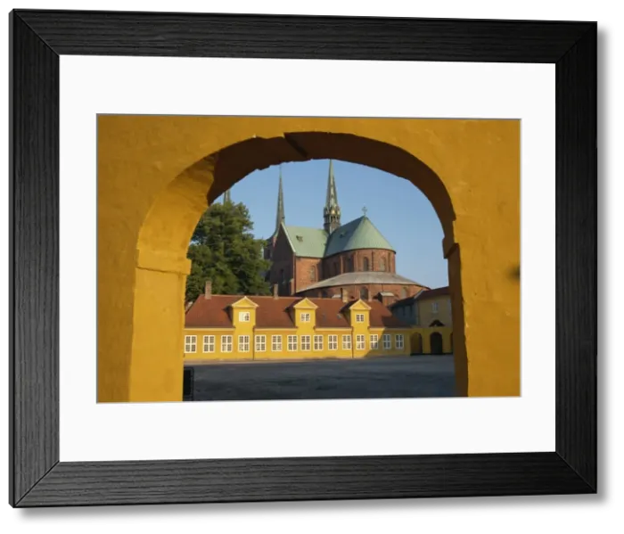 Framed Print : The cathedral, Roskilde, Denmark, Scandinavia, Europe Framed Print : The cathedral, Roskilde, Denmark, Scandinavia, Europe