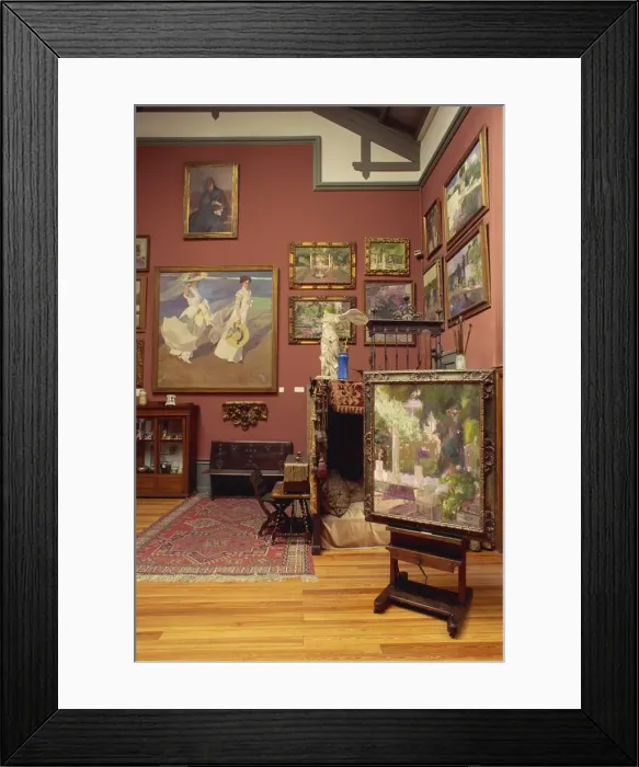 Framed Print : Studio, Museo Sorolla, Madrid, Spain, Europe Framed Print : Studio, Museo Sorolla, Madrid, Spain, Europe