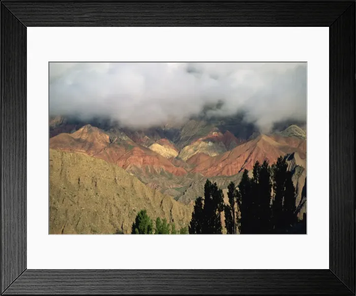 Framed Print : Seven colours mountain near Purmamarca, Jujuy, Argentina, South America Framed Print : Seven colours mountain near Purmamarca, Jujuy, Argentina, South America