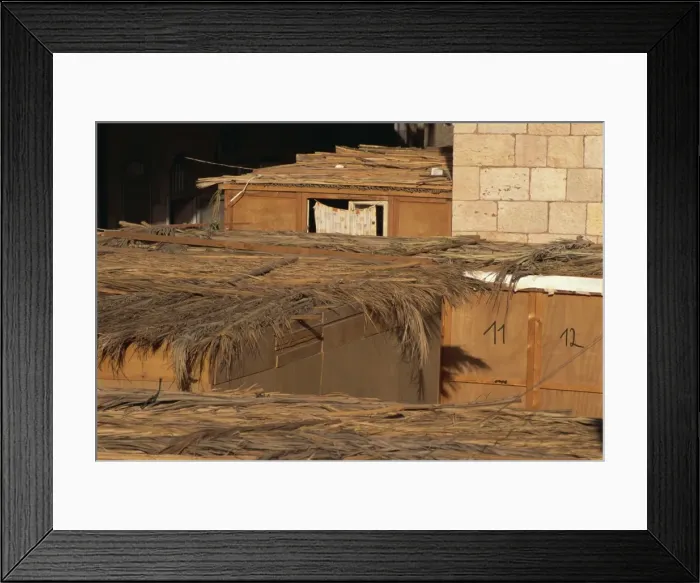 Framed Print : Close-up of succa, Succoth Festival, Israel, Middle East Framed Print : Close-up of succa, Succoth Festival, Israel, Middle East