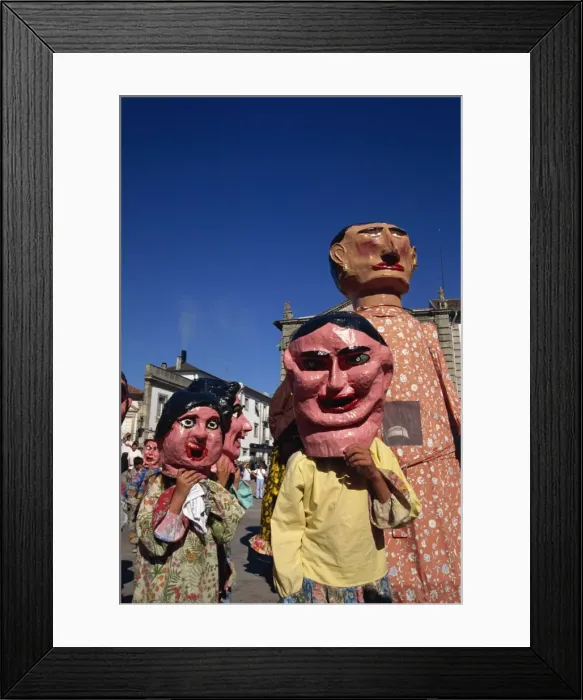 Framed Print : Masks and Giants parade, Romaria da Seniora d Agonia, Viana do Castelo Framed Print : Masks and Giants parade, Romaria da Seniora d Agonia, Viana do Castelo
