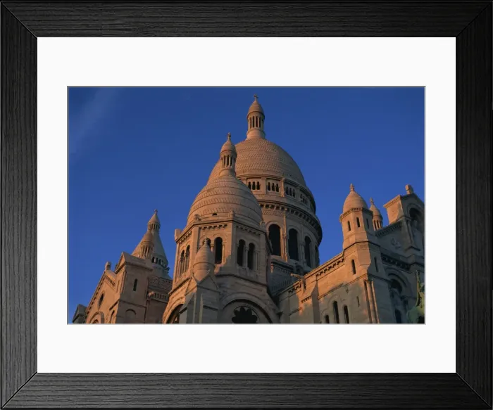 Framed Print : Sacre Coeur, Montmartre, Paris, France, Europe Framed Print : Sacre Coeur, Montmartre, Paris, France, Europe