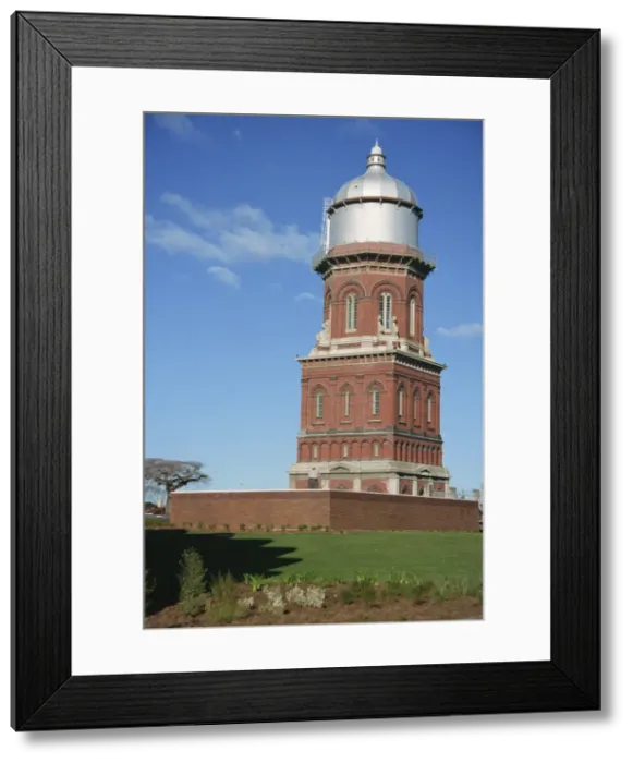 Framed Print : Striking brick building with silver dome tower, Dunedin, Otago, South Island Framed Print : Striking brick building with silver dome tower, Dunedin, Otago, South Island