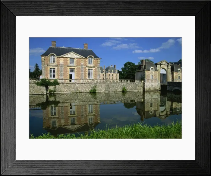 Framed Print : Le Ferte Aubin, Loire, Centre, France, Europe