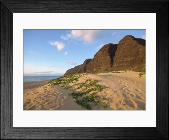 Framed Print : Polihale Beach, Kauai, Hawaii, Hawaiian Islands, United States of America Framed Print : Polihale Beach, Kauai, Hawaii, Hawaiian Islands, United States of America