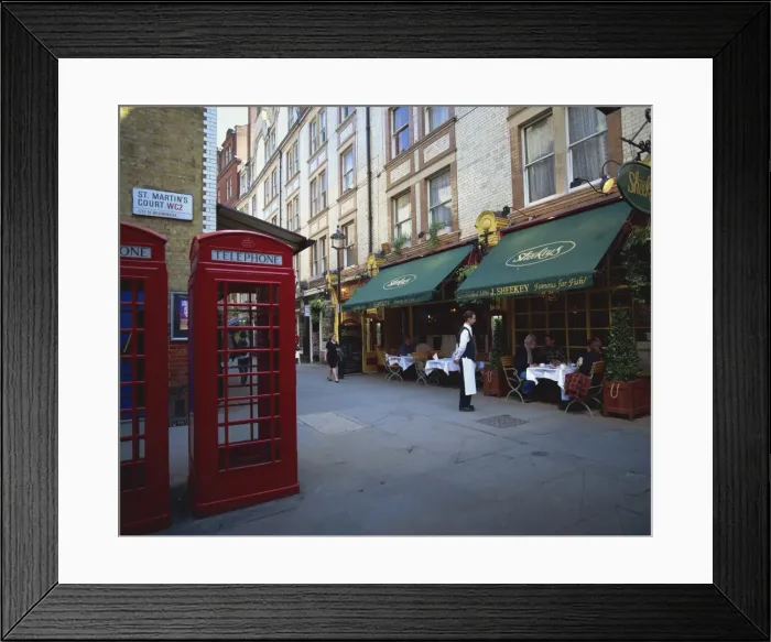 Framed Print : St. Martins Court, London, England, United Kingdom, Europe Framed Print : St. Martins Court, London, England, United Kingdom, Europe