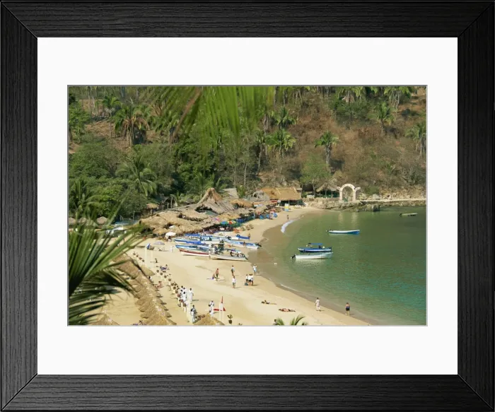 Framed Print : Beach, Mismaloya, Puerto Vallarta, Mexico, North America Framed Print : Beach, Mismaloya, Puerto Vallarta, Mexico, North America