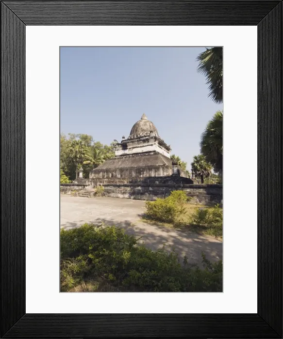Framed Print : That Pathum or sometimes called That Makmo (Watermelon Stupa), Luang Prabang Framed Print : That Pathum or sometimes called That Makmo (Watermelon Stupa), Luang Prabang