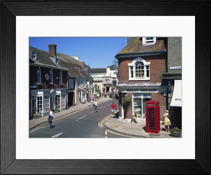 Framed Print : West Borough, Wimborne, Dorset, England, United Kingdom, Europe Framed Print : West Borough, Wimborne, Dorset, England, United Kingdom, Europe