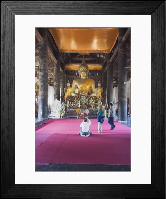 Framed Print : Wat Visounnarath, Luang Prabang, Laos, Indochina, Southeast Asia, Asia Framed Print : Wat Visounnarath, Luang Prabang, Laos, Indochina, Southeast Asia, Asia