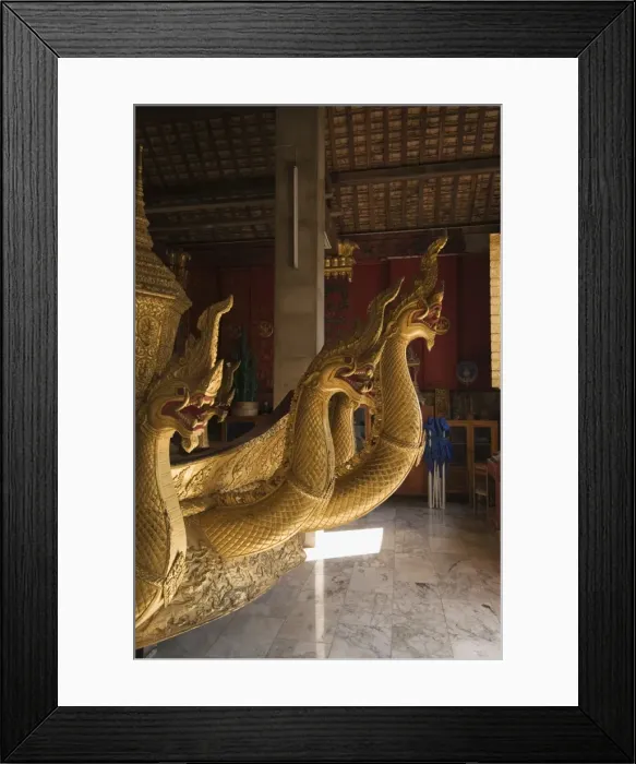 Framed Print : Wat Xieng Thong, Luang Prabang, UNESCO World Heritage Site, Laos, Indochina Framed Print : Wat Xieng Thong, Luang Prabang, UNESCO World Heritage Site, Laos, Indochina