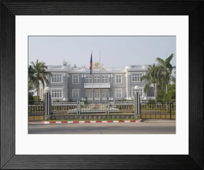 Framed Print : The Presidential Palace, Vientiane, Laos, Indochina, Southeast Asia, Asia Framed Print : The Presidential Palace, Vientiane, Laos, Indochina, Southeast Asia, Asia