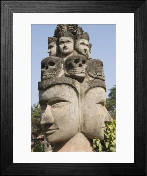 Framed Print : Buddha Park, Xieng Khuan, Vientiane, Laos, Indochina, Southeast Asia, Asia Framed Print : Buddha Park, Xieng Khuan, Vientiane, Laos, Indochina, Southeast Asia, Asia