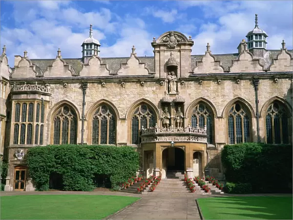 Oriel College, Oxford, Oxfordshire, England, United Kingdom, Europe