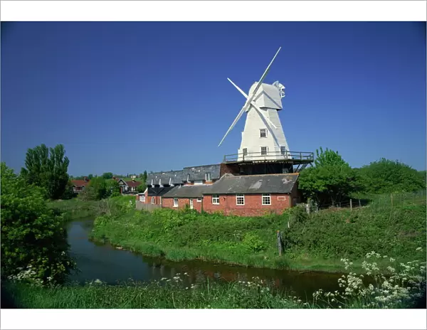 Windmill, Rye, East Sussex, England, United Kingdom, Europe