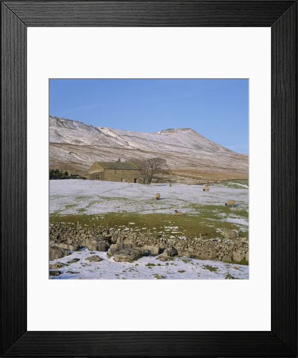 Framed Print : Yorkshire Dales in winter, North Yorkshire, England, United Kingdom, Europe Framed Print : Yorkshire Dales in winter, North Yorkshire, England, United Kingdom, Europe