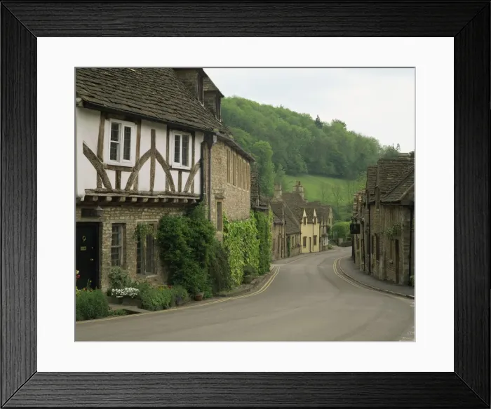 Framed Print : Castle Combe, Wiltshire, England, United Kingdom, Europe Framed Print : Castle Combe, Wiltshire, England, United Kingdom, Europe