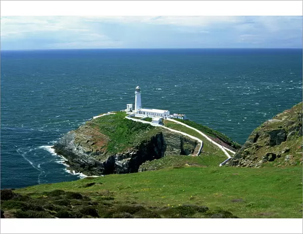 South Stack lighthouse, Anglesey, Wales, United Kingdom, Europe