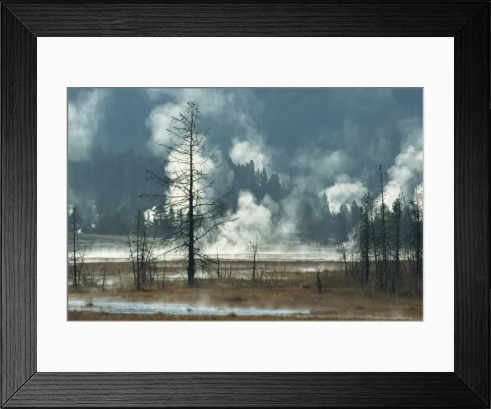 Framed Print : Geothermal activity, Yellowstone National Park, UNESCO World Heritage Site Framed Print : Geothermal activity, Yellowstone National Park, UNESCO World Heritage Site