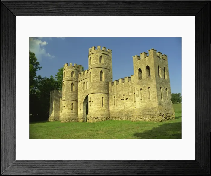 Framed Print : Sham Catle, a folly near Bath, Avon, England, United Kingdom, Europe Framed Print : Sham Catle, a folly near Bath, Avon, England, United Kingdom, Europe
