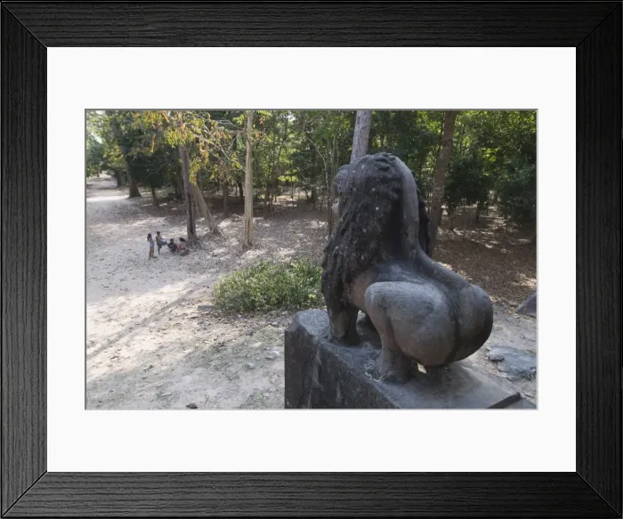Framed Print : Temples in the ancient pre Angkor capital of Chenla, Cambodia, Indochina Framed Print : Temples in the ancient pre Angkor capital of Chenla, Cambodia, Indochina