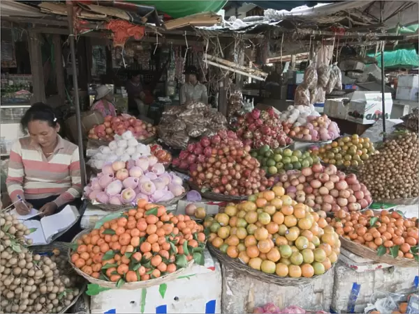 Market, Cambodia, Indochina, Southeast Asia, Asia